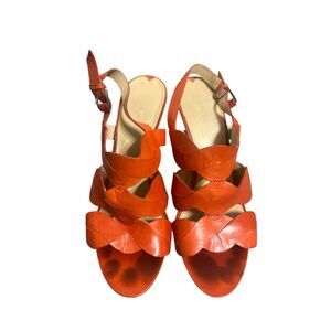 ✨Via Spiga Emma Coral Sz 8.5 Sandals✨